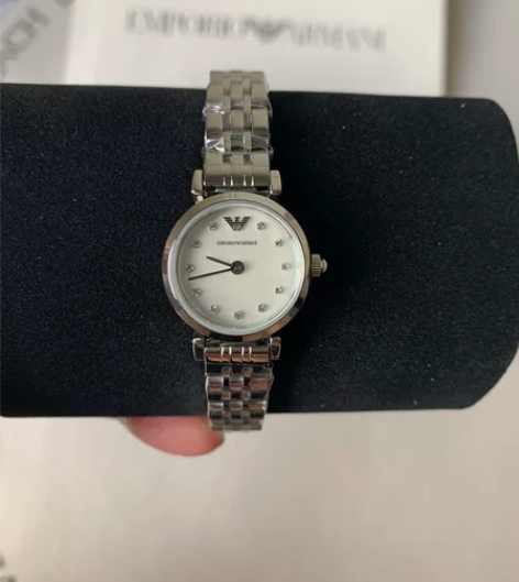 阿玛尼-AR1961  白月光系列女表，贝...