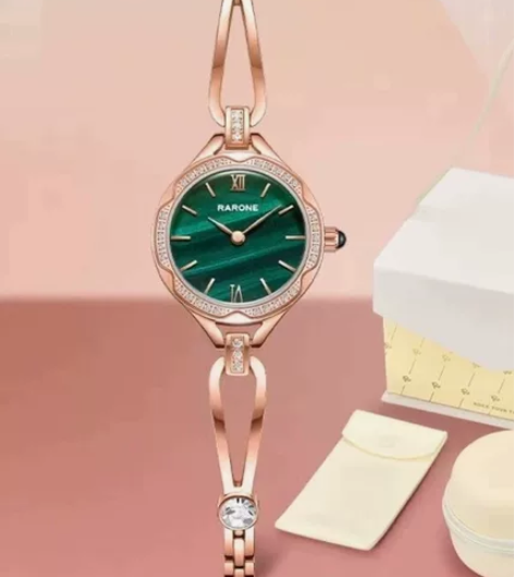 Rarone雷诺小蛮腰女款时尚女表轻奢学生...
