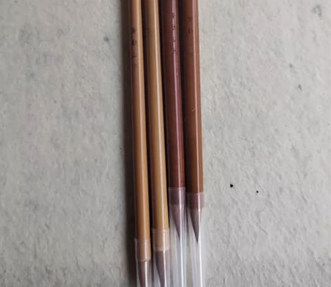 明月，如意山水毛笔，全新，买多了出，狼毫 ...