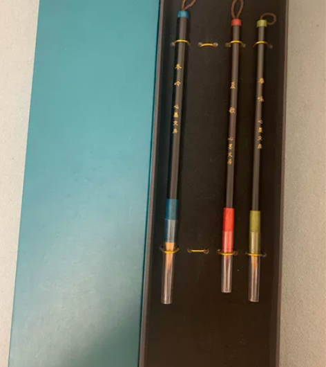 毛笔 小楷 狼毫 鸡毫 春夏秋冬一套少一支