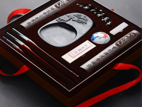 正品敬唐文房斋文房四宝精品套装高档笔墨纸砚...