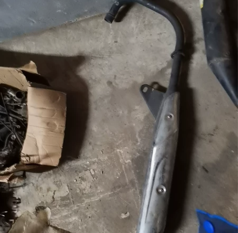 立雅150排气，全新库存，50块不包邮 感...