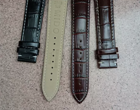 清仓真皮手表带适配天梭美度浪琴精工西铁城等...