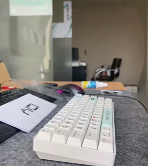 全新ciy68 静音键盘 踏雪音套件 水蜜...