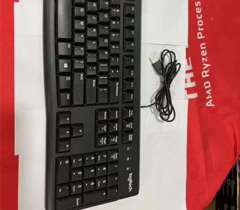 罗技K120有线键盘，原装正品，键盘字母清...