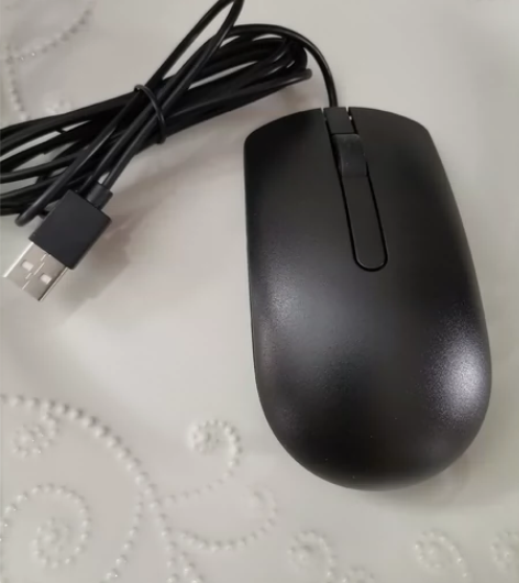 搬家甩卖 全新戴尔有线鼠标MS116C，无...