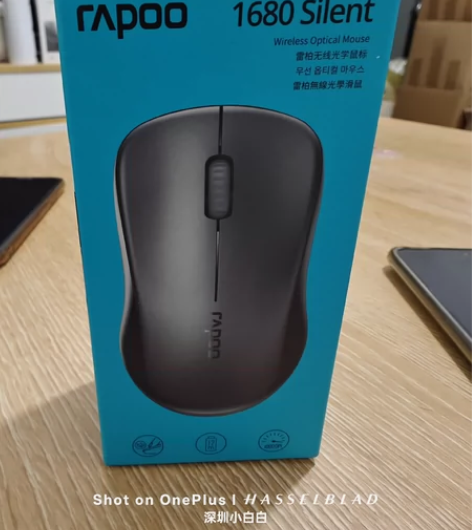 雷柏1680无线鼠标，公司活动送的 全新未...
