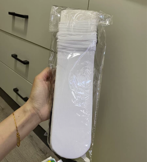 黑白堆堆袜 9.9无双 一袋里面黑白色混发...