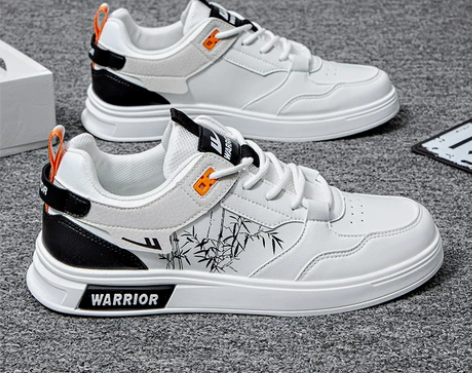 回力男鞋水墨画板鞋男款2024新款百搭男士...