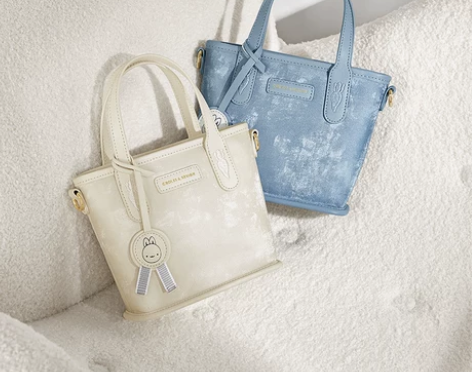 Cnoles蔻一锦感系列包包新款小兔女迷你...