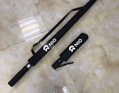 处理几十把！蔚来雨伞自动折叠伞晴雨长柄伞定...
