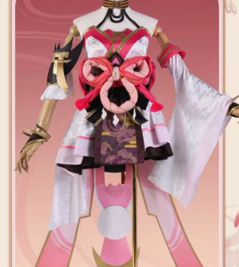 火舞绯月行cos大全套 衣服m月禾小筑头饰...