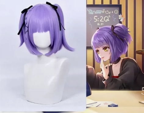 王者 520 音你心动 小乔 cos假发 ...