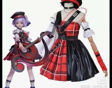 小乔音你心动 王者荣耀cos l码 包括:...