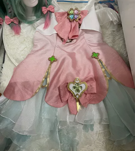 瑶时之祈愿,七愚家的假发造型了,有瑕疵缺少...