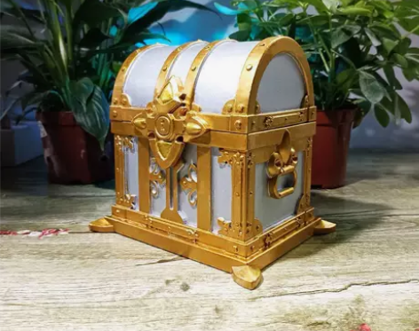 原神周边华丽的宝箱收纳礼盒