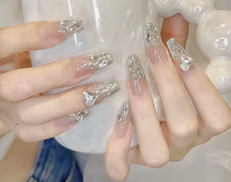 限时特惠包邮穿戴甲新款纯欲风简约显白网红美...