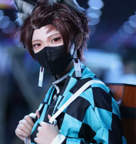 灶门炭治郎cos服鬼灭之刃cosplay炭...