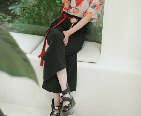 东月棠山茶春夏日常汉服上班穿汉元素百搭宋制...