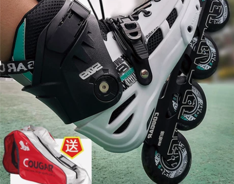 美洲狮轮滑鞋青少年花式男女溜冰鞋专业平花鞋...