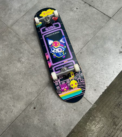 Girl滑板库洛米专业板三丽鸥联名库洛米儿...