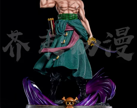 海贼王GK梦幻索隆三刀流路飞山治大型超大手...