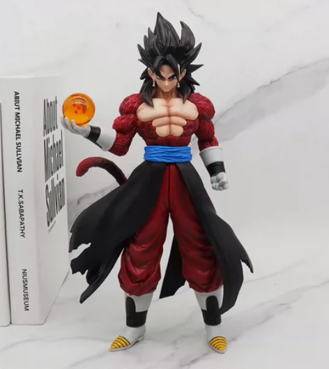 七龙珠动漫模型手办周边站姿黑发超四双珠悟空...