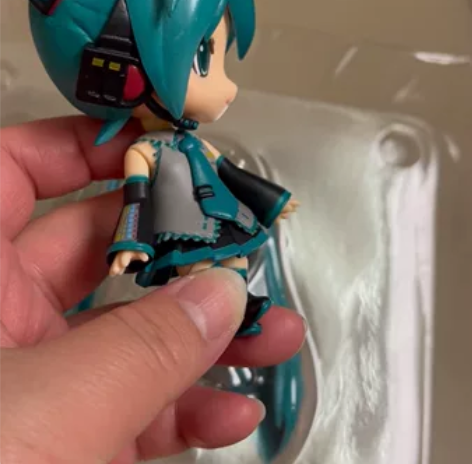 正版现货绝版款 GSC 初音未来粘土人可动...