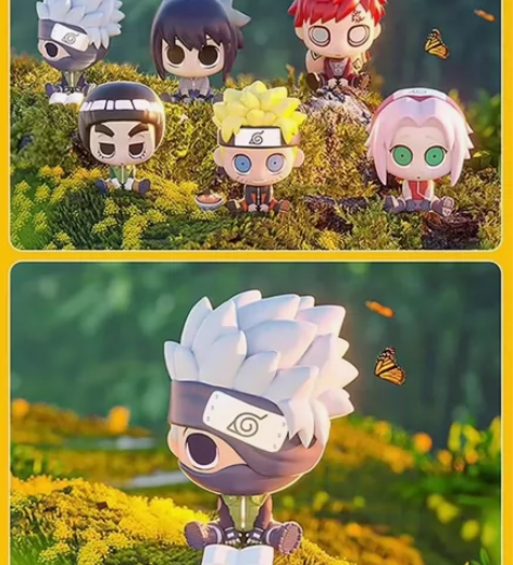 火影忍者疾风传名创优品盲盒 标价是均价佐助...