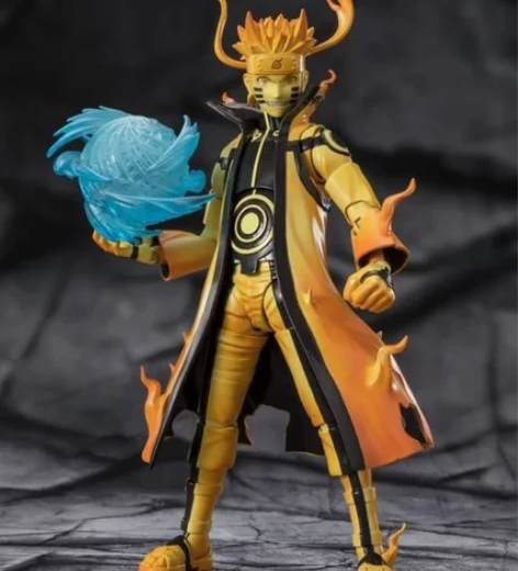 日版 万代 shf 火影忍者 漩涡鸣人 九...