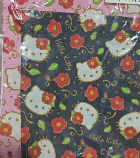 HelloKitty束口袋 日本中古物品默...