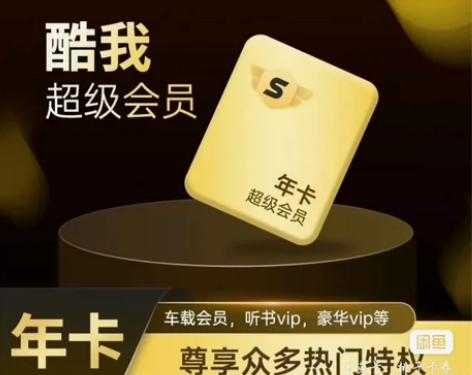 酷我音乐会员超级svip酷我车载音乐svi...