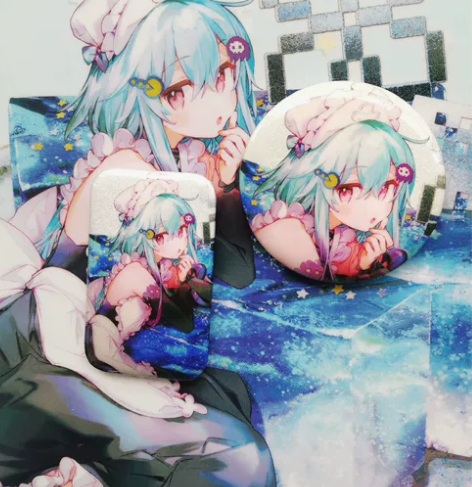 现货水月女仆装 吧唧明日方舟谷子周边nam...