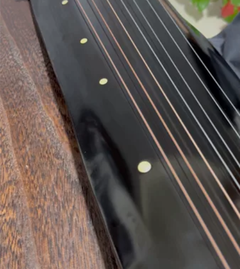 出一床二手古琴仿故宫蕉林听雨古琴，纯生漆老...