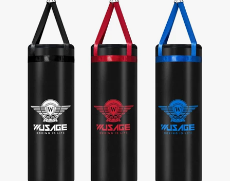 拳击沙袋吊式空心散打家用搏击跆拳道实心定制...