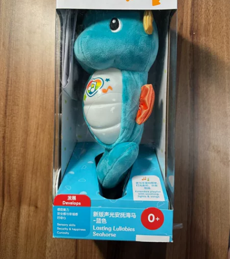 朋友送的费雪海马，仅拆封。转给有需要的朋友...