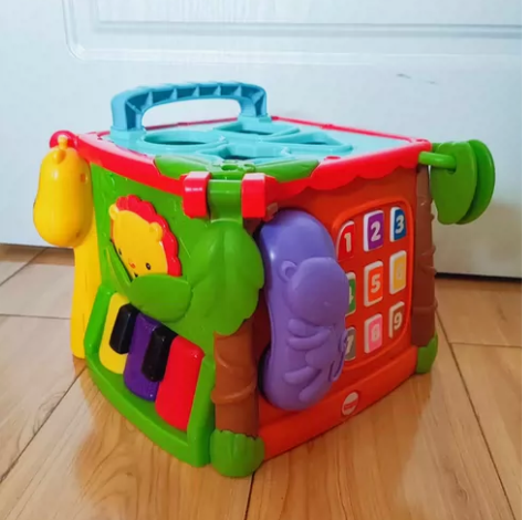 费雪学习探索六面盒六面体音乐配对双语启蒙新...