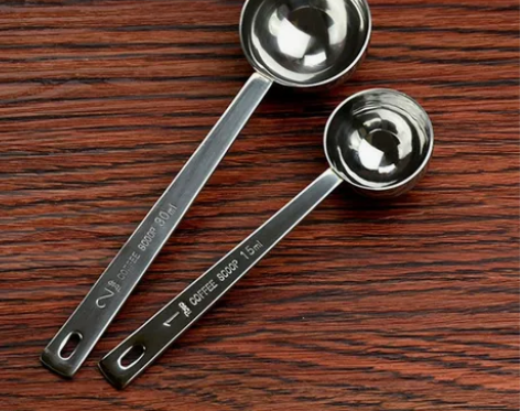 不锈钢量勺子果粉糖烘焙咖啡豆液体调料米粉匙...