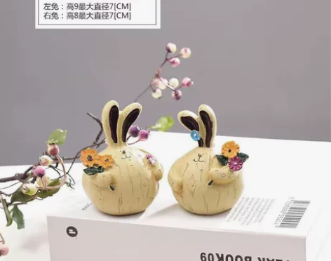 家居装饰品客厅小摆件工艺品 可爱树脂吊脚娃...