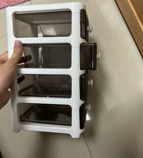收纳盒桌面ins学生抽屉式笔文具化妆品杂物...