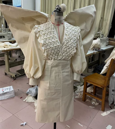 服装设计 立体剪裁作业 高分作业 感兴趣的...