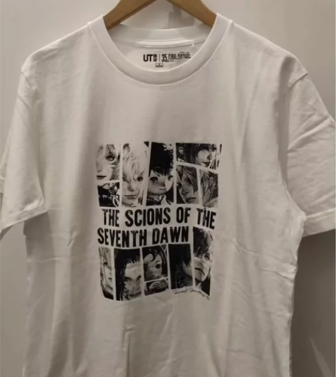 优衣库男装 FINAL FANTASY印花T恤(短袖最终幻想...