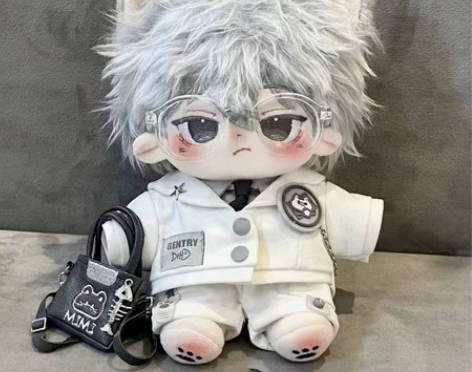 小漏棉花娃娃男娃衣服套装正版无属性裸娃帅气...