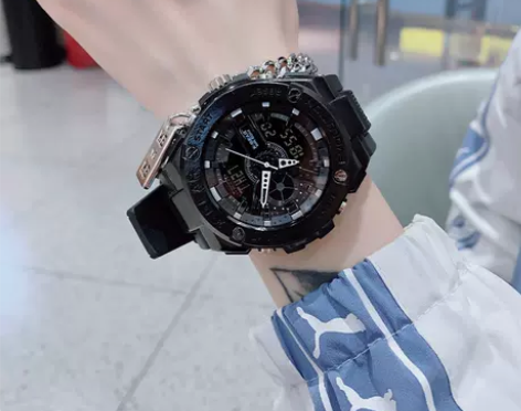 钢之心手表独角兽小钢炮男士电子表女初高中学...