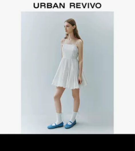 Ur花苞裙只试穿过，九九新，吊牌摘了，店里...