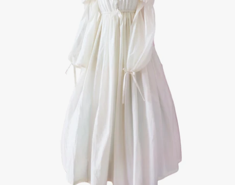 AngelFields公主风睡裙纯棉宫廷睡...