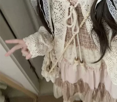 田园风 波西米亚风裙子女2024新款夏季吊...