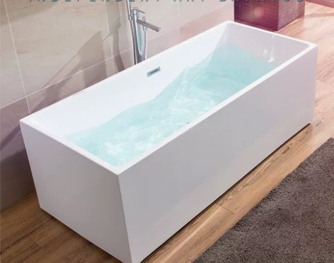 独立式无缝一体浴缸网红民宿酒店家用一体浴缸...