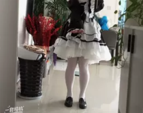 蕾姆cos服 如果需要裙撑的话包邮 标记为...
