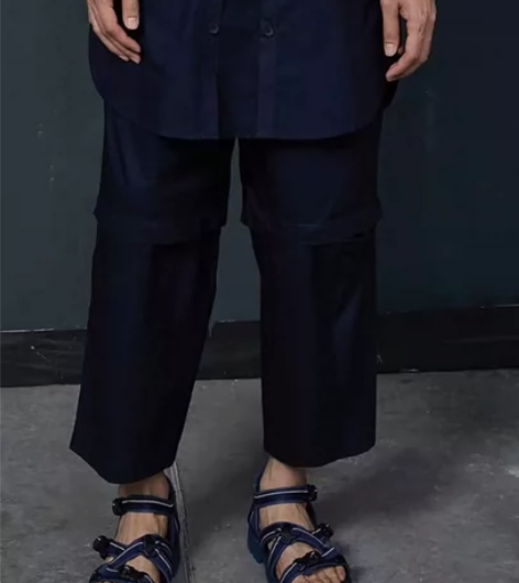 速写男装裤子170 黑色170码170M二...